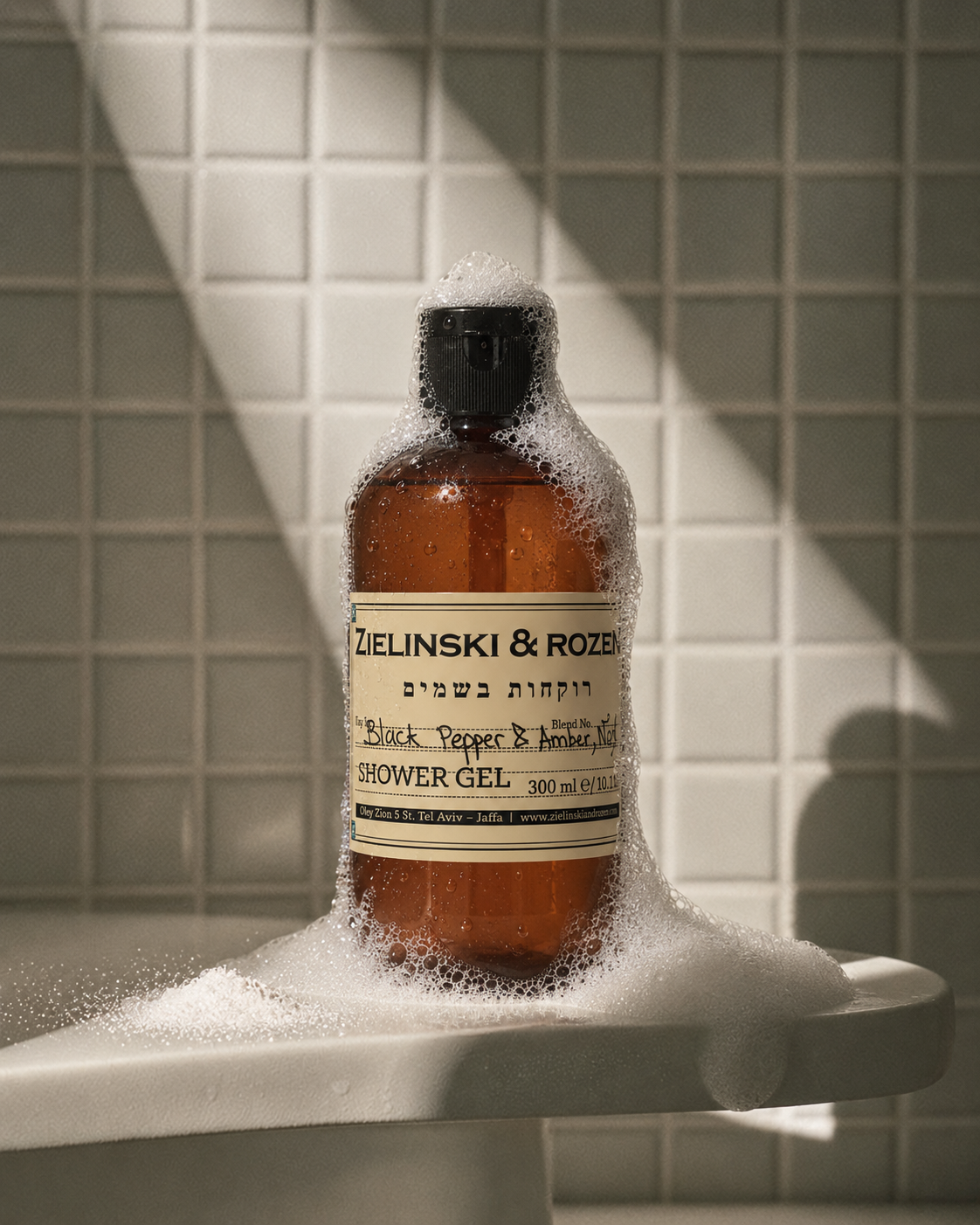 Гель для душу Black Pepper & Amber, Neroli Zielinski & Rozen 300 мл - Зображення 2