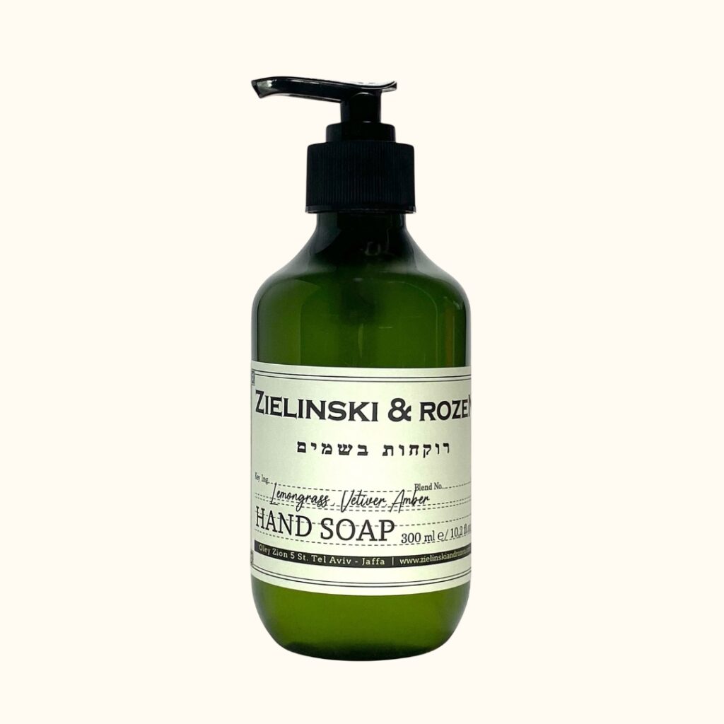 Рідке мило для рук Lemongrass & Vetiver, Amber Zielinski & Rozen 300 мл