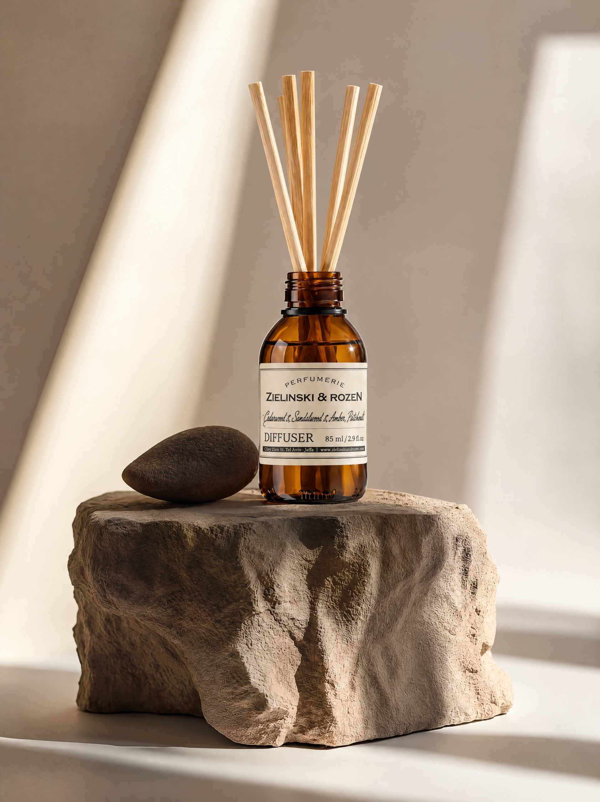 Дифузор Cedarwood & Sandalwood & Amber, Patchouli Zielinski & Rozen 85 мл - Зображення 2