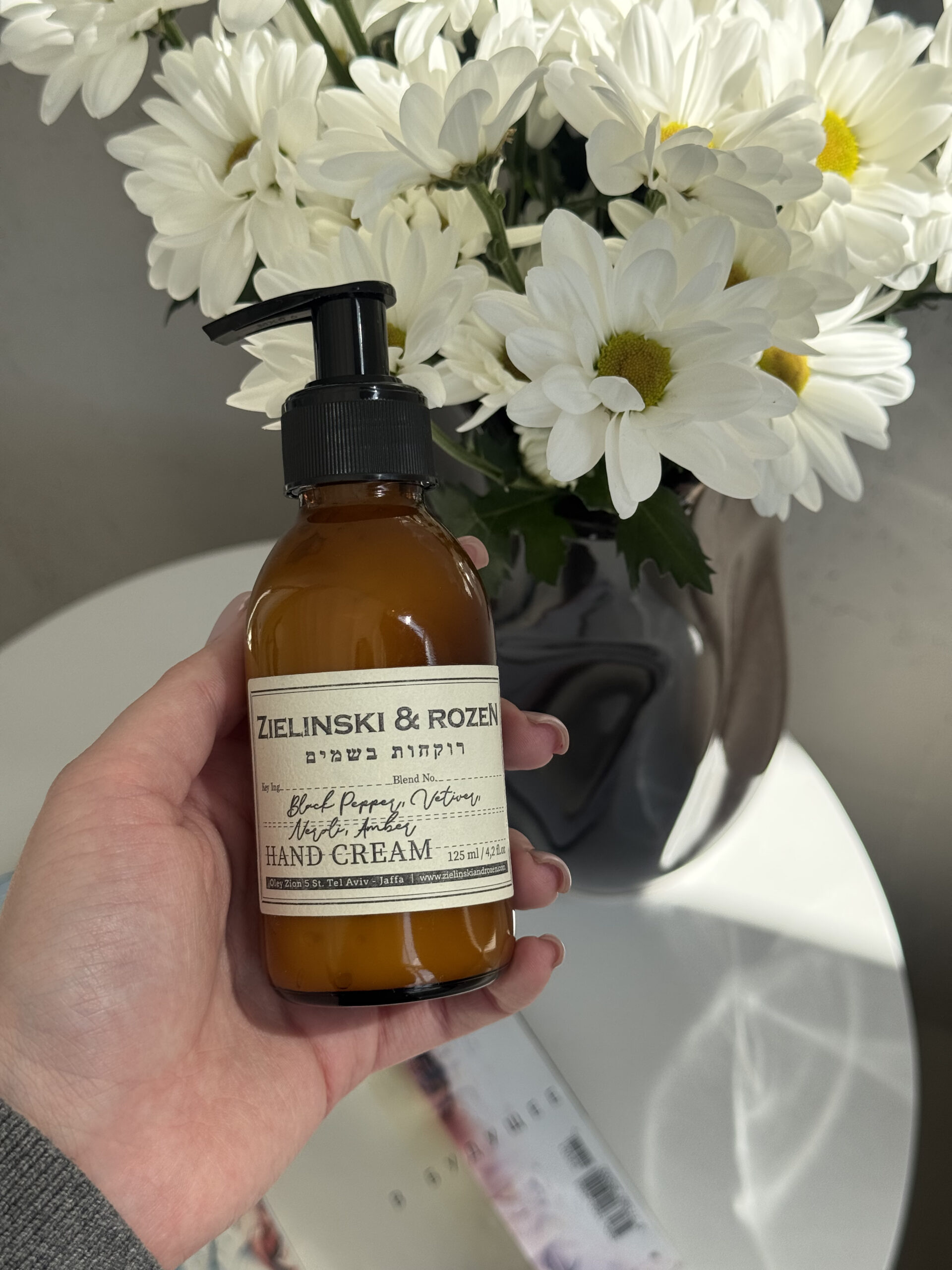 Крем для рук Black Pepper, Vetiver, Neroli, Amber Zielinski & Rozen 125 мл - Зображення 2