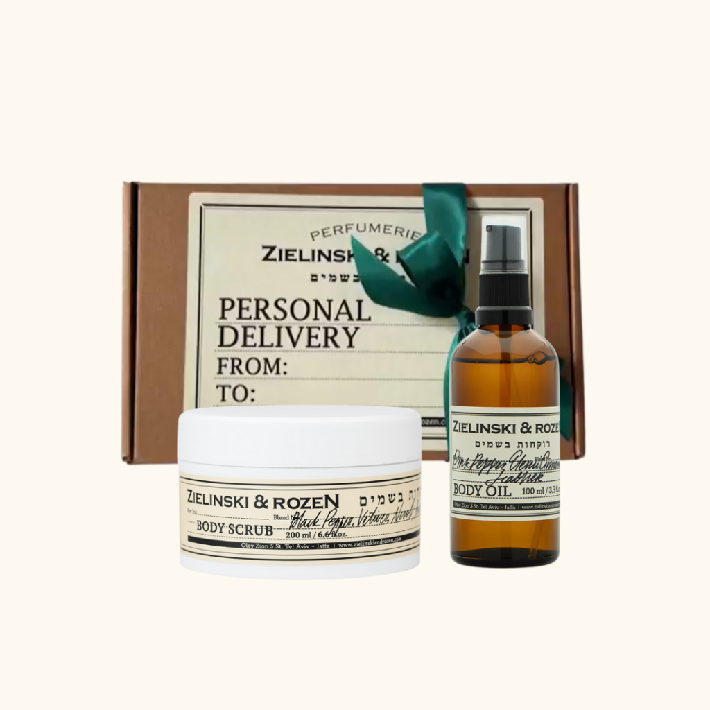 Набір "Skin Ritual Set" скраб та олія для тіла Zielinski & Rozen