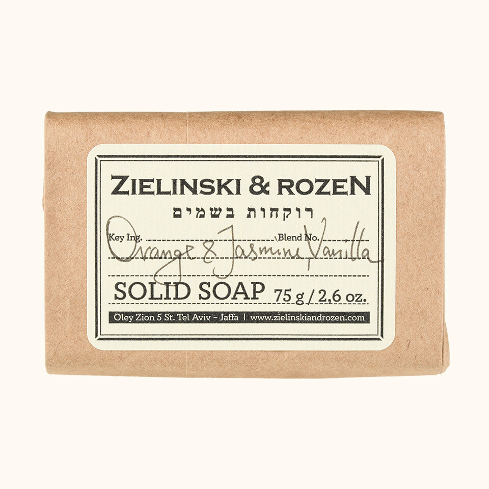 Тверде мило Orange & Jasmine, Vanilla Zielinski & Rozen 75 г