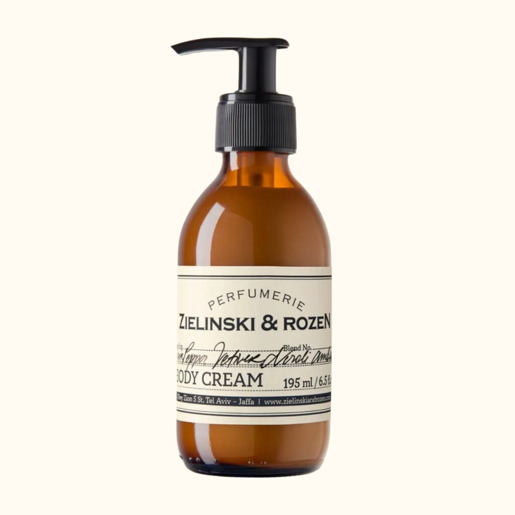 Крем для тіла Black Pepper, Vetiver, Neroli, Amber 195 мл скло