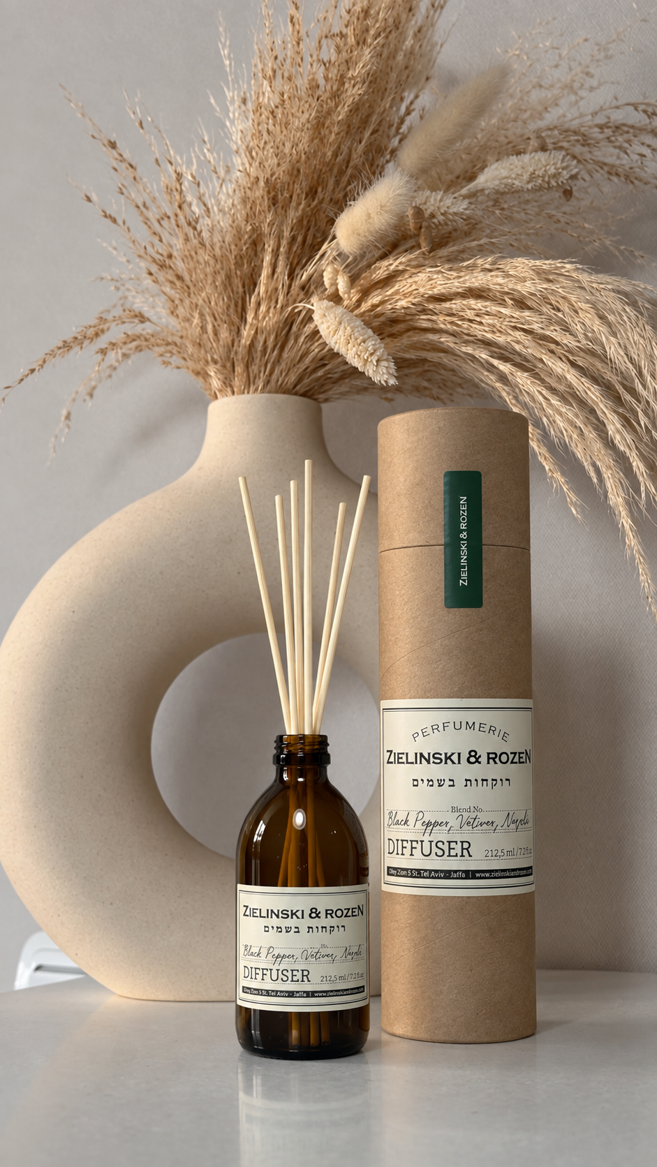 Дифузор Black Pepper, Vetiver, Neroli, Amber Zielinski & Rozen 212 мл - Зображення 3