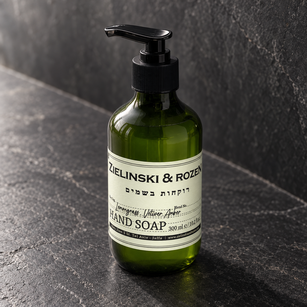 Рідке мило для рук Lemongrass & Vetiver, Amber Zielinski & Rozen 300 мл - Зображення 2