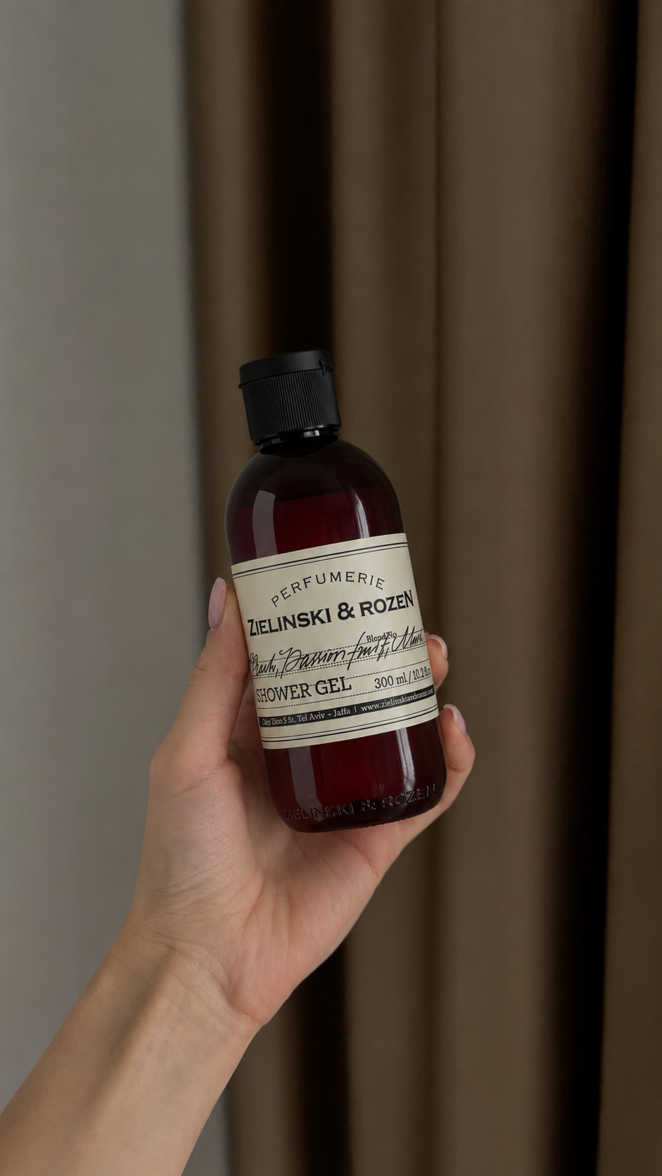 Гель для душу Peach, Passion fruit, Musk Zielinski & Rozen 300 мл - Зображення 2