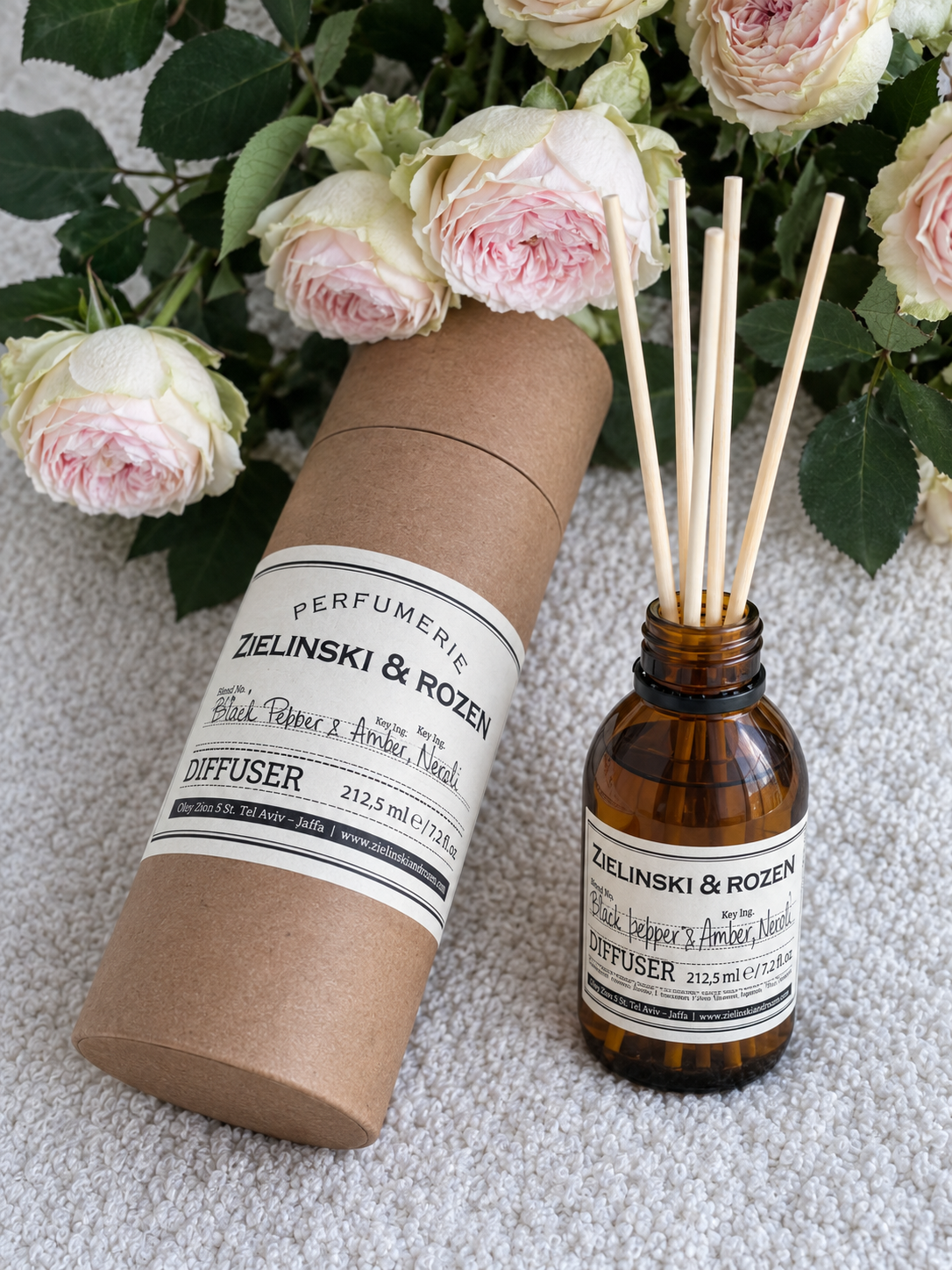 Дифузор Black Pepper & Amber, Neroli Zielinski & Rozen 212 мл - Зображення 3