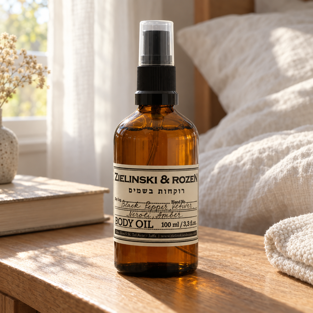 Олія для тіла Black Pepper, Vetiver, Neroli, Amber Zielinski & Rozen 100 мл - Зображення 2